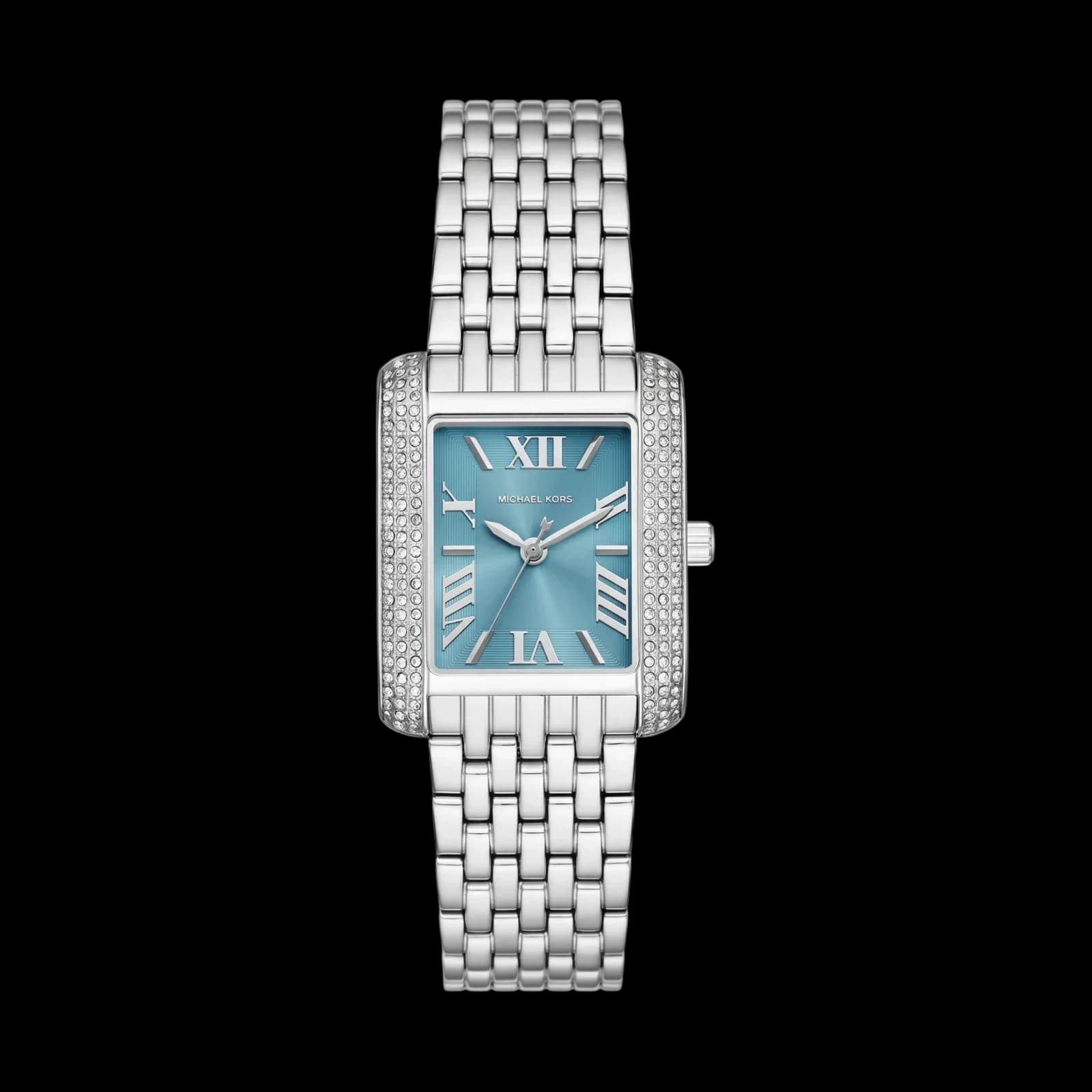 Montre Emery Petite Argentée à Pavé