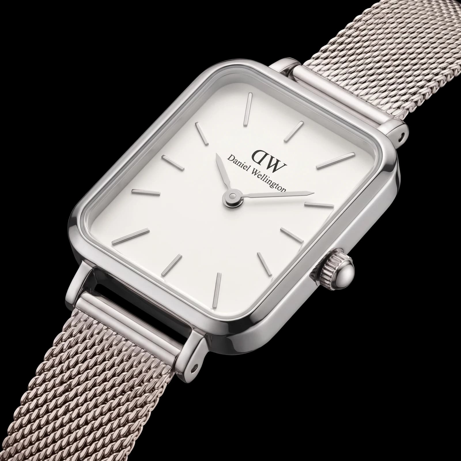 Montre Élégante Noir & Rose Gold